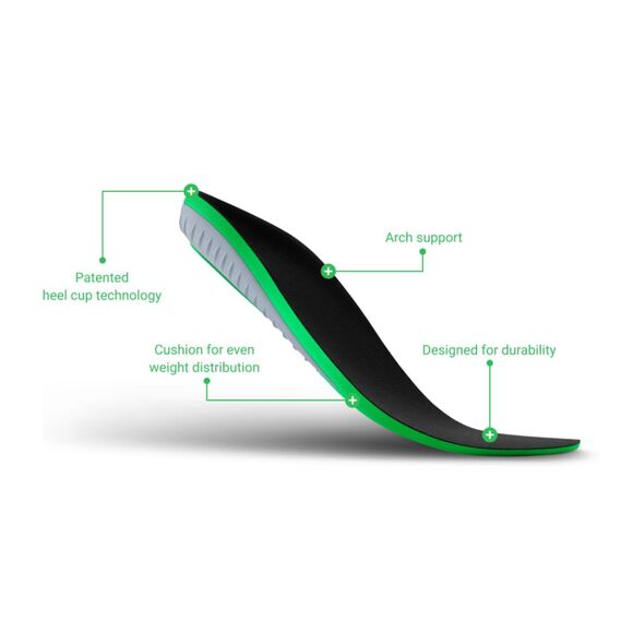 Protalus T-100 Elite Premium Insoles Men 7.5 Women 9 Arch Support Plantar Relief main image 6